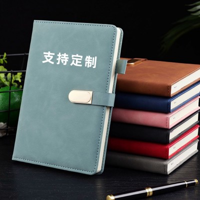 厂家批发a5商务笔记本本子定制办公会议b5记事本可印logo便携式