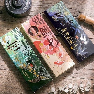 千秋令钢笔套装 中国风复古学生创意书写EF笔尖礼品套装文具批发
