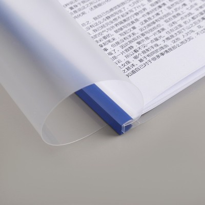 上汇厂家直销加厚A4抽杆夹透明拉杆夹试卷夹 文件夹 办公用品批发