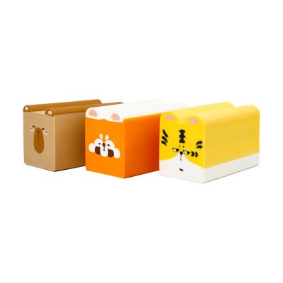 挤出TPE猫狗橡皮擦儿童卡通趣味盲盒橡皮擦学生奖品 可DIY